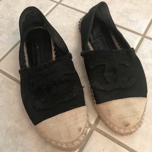Chanel espadrille flats!! Women’s sz 6